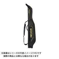 百有釣具 SHIMANO BR-131U XT磯釣竿袋 黑色大肚竿袋 135/145cm 收納力充足, 135cm