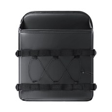 JoyBaby 汽車椅背收納袋 維修工具收納袋 車用椅背置物袋 多功能汽車座椅後背收納袋 車內置物袋, 經典黑-F, 1個