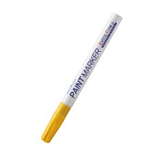 문화연필 페인트마카, 1mm 팁 노랑, 3개