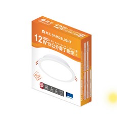 舞光 DANCELIGHT 12W 15公分 LED 崁燈, 黃光, 1件