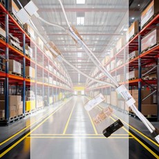 케이블 고정타이 소형 20p 바닥 데스크 컴퓨터 랜선 충전기 보호, 1개