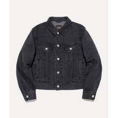 브랜드정품 리 LEE 101-J 우먼 라이더스 데님 자켓 블랙 워시드 362590