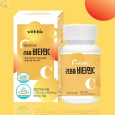 리포좀 흡수력높아진 영양제 고함량필수비타민C 환절기 부족한영양성분에 선물로 좋은, 60정
