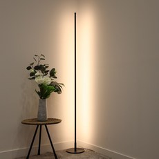 북유럽 플로어 LED 장스탠드 거실 침실 장스탠드 무드등 다양한컬러, 화이트