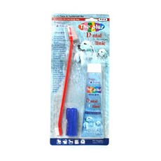 강아지 치아관리 덴탈케어 양치 풀세트 건강한치아 애견치아관리 구강관리, 1개