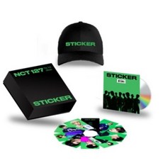 NCT 127 - VOL.3 [STICKER] 正規三輯 美國進口 豪華版套組, 1個, CD+帽子組 803590, 帽子組