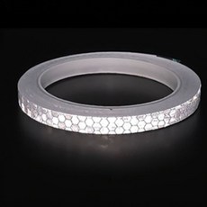 눈에 잘띄는 PVC코팅 방수 화이트빛반사테이프 형광테이프 교통안전 스카치라이트, 블랙+옐로우