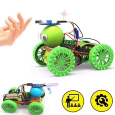 4인세트 따라오는 적외선 로봇만들기 센서 로봇키트 창의 학교 초등