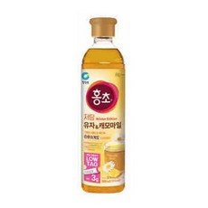 [청정원] 홍초 유자캐모마일저당기능성, 900ml, 4개