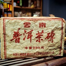 운남 전통 보이차 1992년 중차 수출입 공사 노생차 전차 250g, 사양