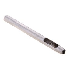 shangren 중공 구멍 펀치 도구 가죽 공예 시계 스트랩 벨트 커터 펀치 0.5 ~ 30mm, 탄소강, 실버, 1개