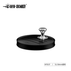 재사용 가능한 커피 필터 스크린 51/53/58mm 내열성 메쉬 Portafilter Barista 에스프레소 퍽 만들기, 03 holder