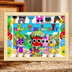 新款節奏盒子木質拚圖1000片玩具桌麵房間擺件益智送兒童禮物 SOBX, 1個, 12號拼圖,50片單拼圖不含相框10*15cm