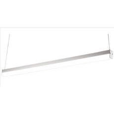 YT美髮店指定款冰塊軌道吊燈MIT-4尺一體成型泛光型長條燈, 4尺-80W亮度-白款軌道款 黃光, 1個