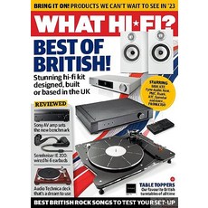 What Hi Fi Sound Vision Uk 2023년7월호 (오디오 전문 잡지 왓 하이파이) - 당일발송