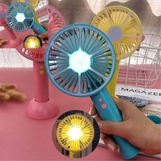 도도마켓 핸디선풍기 LED 휴대용선풍기, 아크LED선풍기 블루, 상세페이지 참조