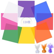 Quasarion 8 120 15.5X15.5cm 컬러 셀로판 컬러 셀로판 투명 종이 색 매 포장 셀로판