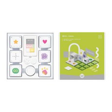 MNTL Kidibots 磁力程式設計入門組, 白, 1個