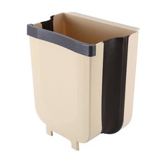 可摺疊廚房掛式垃圾桶, 摺疊垃圾桶1個  顏色隨機  (現貨)