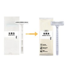 도루코 프레쉬 면도기 TD704, 100개입, 1개