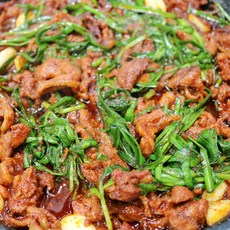알담 고추장 양념 오리주물럭 200g 5팩(1kg)무항생제 원육 75%이상, 고추장 오리주물럭 200g 5팩, 5개