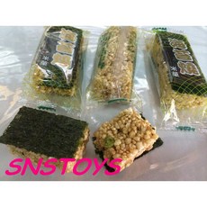 sns 古早味 海苔燒烤米果 23小包 淨重385g, 1個, 海苔素米果(純素)