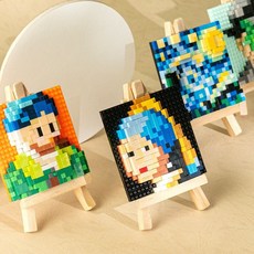 명화 입체 액자 만들기 DIY 조립키트 명화블럭, 피리 부는 소년