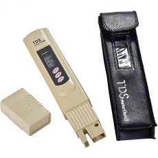TDS 미터 디지털 물 테스터 3버튼 디지털 TDS 수질 TDS 테스터 0-9990ppm 측정 범위 1ppm 해상도 온도 보정 포함, TDS 미터 디지털 물 테스터 3버튼 디지털 TDS 수