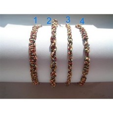 @自做自售手創坊@五色線/七色線(加金蔥)手環/腳環，手工編織保平安、趨吉避凶兒童飾品