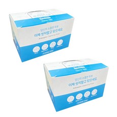 1+1 새니타이저스왑 휴대용 일회용 알콜소독티슈 대형 총60매, 2개