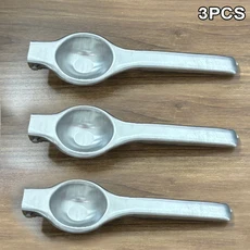 1개 수동 감귤 착즙기 스테인리스 레몬 스퀴저 내구성 주스 과일 오렌지 요리 도구, 01 Lemon Squeezer 3PCS
