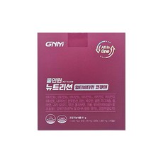 GNM자연의품격 올인원 뉴트리션 멀티비타민 코큐텐, 30정, 1개