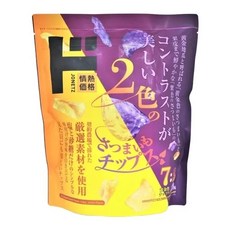 일본 돈키호테 고구마 칩 2종 자색고구마 호박고구마 켄피 간식, 5개, 150g