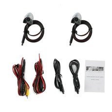 사각지대 카메라+모니터 좌우세트 디지털사이드미러, F. 카메라 한 쌍 AHD 신호