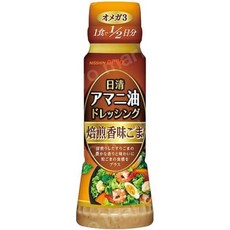닛신 아마씨 오일 고마 드레싱 일본 로스팅 참깨 샐러드소스 (160ml) 1개, 160ml