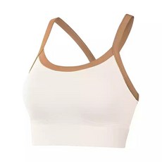 나인나 에어핏 패드 일체형 스포츠 브라탑 요가 피트니스 데일리 노와이어 브라