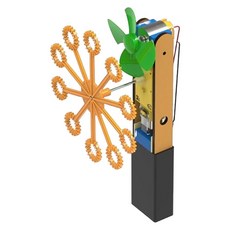 실외놀이 프로펠러 풍력실험 비눗방울 발사대 만들기 초등교과연계 중등과학실험키트, 2개