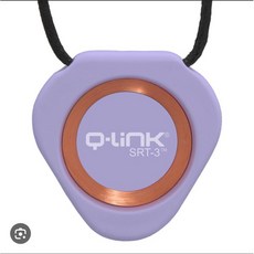 QLink項鍊 量子共振晶體項鍊 各式顏色 冥想 正念 能量共振, 1個, 驚豔紫