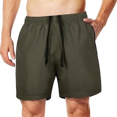 MADHERO 남성용 지퍼 포켓이 있는 수영 트렁크 빠른 건조 수영복 메시 안감 블랙 블루/다크 그레이 2개 팩 XXL