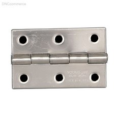 영진 SUS304 스텐 경첩 64mm 1 2T 50개입 철물공급 스테인레스 실내인테리어, 1개