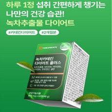대웅생명과학 녹차카테킨 다이어트 플러스 하루 1정 두달분, 60회분, 2박스