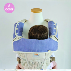 메롱베베 아기띠 침받이 세트, 라이트블루 세트, 1세트