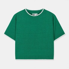 스파오 부클 라운드넥 크롭 풀오버 (SPKWC37W95-T)