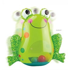 개구리 오뚜기 유아 균형 감각놀이 완구 안전 에어 오뚜기