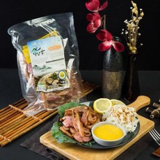 지리산 무행생제 유황오리 훈제, 500g, 1개