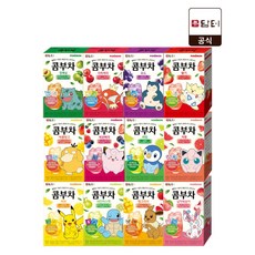 담터 포켓몬 콤부차 10입 12종 혼합 (120T), 1세트, 120개입, 5g