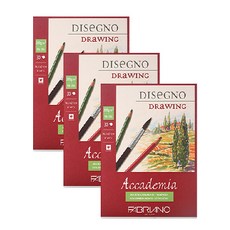 파브리아노 아카데미아 드로잉북 패드형 200g 상단 제본, A4