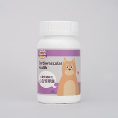 Zippets 吉沛思 狗狗心血管保健膠囊, 1個, 心臟, 60顆