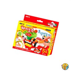 모든픽 컬러점토 아이도우 초밥 만들기 유아찰흙