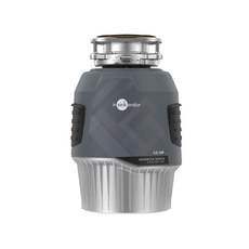 Insinkerator 廚下型鐵胃廚餘機 美國原裝進口 快速處理廚餘, 1個, advanced 1hp Excel升級,升級無線開關+含安裝(兩年保固), 灰色